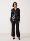 Chemise black sparkle