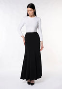 Black slim skirt guzella