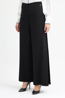 Wide leg black pant guzella