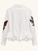 Mini white Embroidered chemise