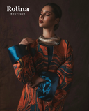 Orange Marbled Abaya