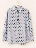 Blue polka dotes