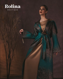Green & Bronze Abaya - p.1