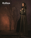 Gold & Black Abaya - Back