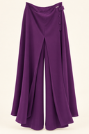 Purple wide leg guzella