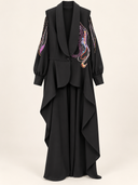 Long black set with Stones