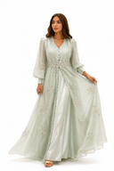 Organza Mint dress