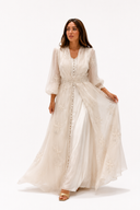 Organza Offwhite dress