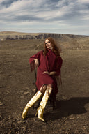 Bordo short dress